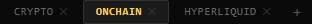 Workspace tab bar at bottom of screen